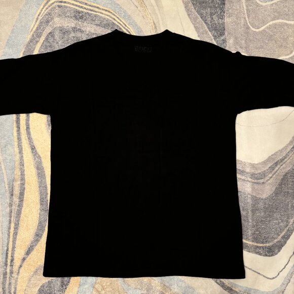 VETEMENTS Black Crystal Cut T Shirt Mens Size Large - Picture 5 of 5